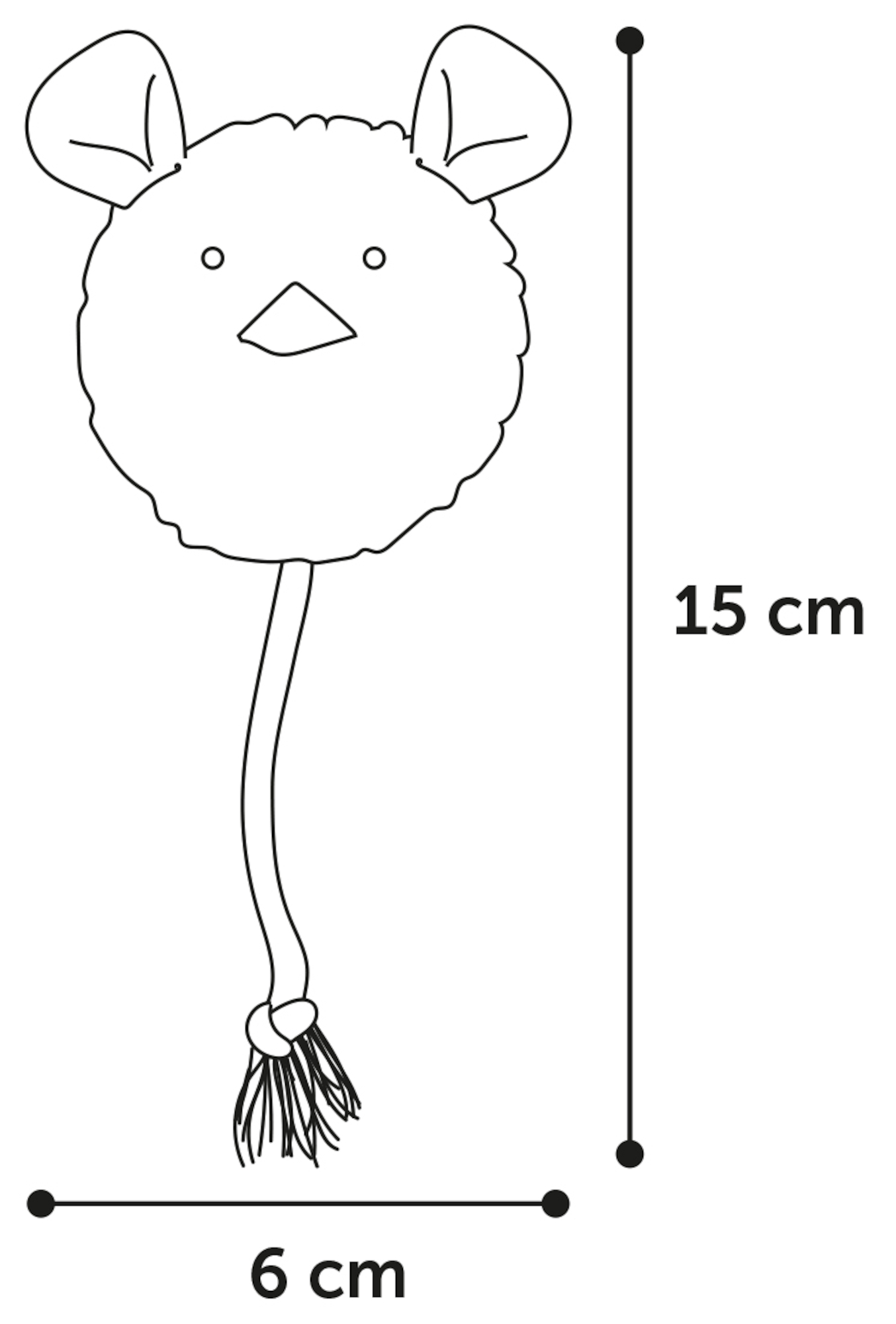 Flamingo Toy Suava Mouse Multiple colours