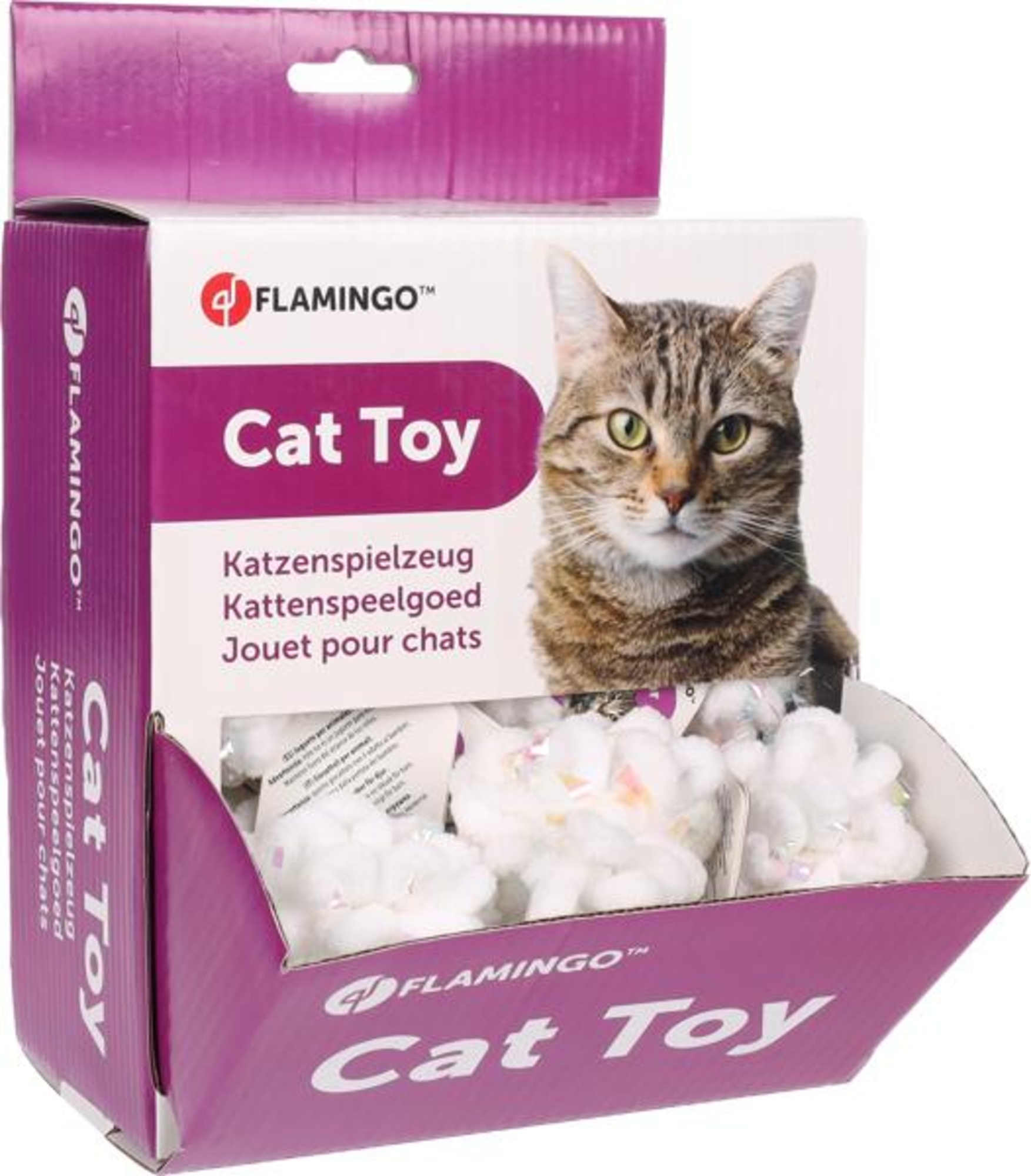 Flamingo Toy Neva Ball White