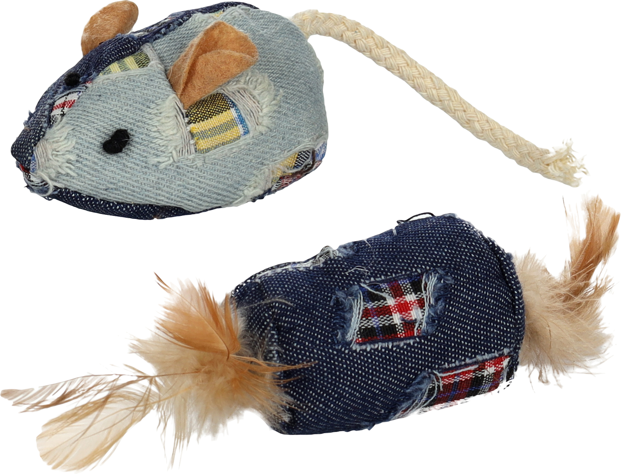 Flamingo Jouet Meran Souris & Rouleau Mélange