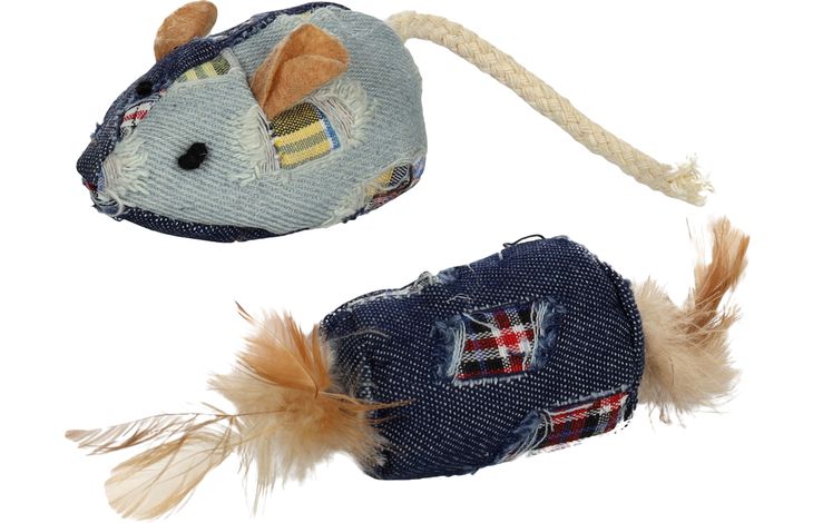 Flamingo Jouet Meran Souris & Rouleau Mélange