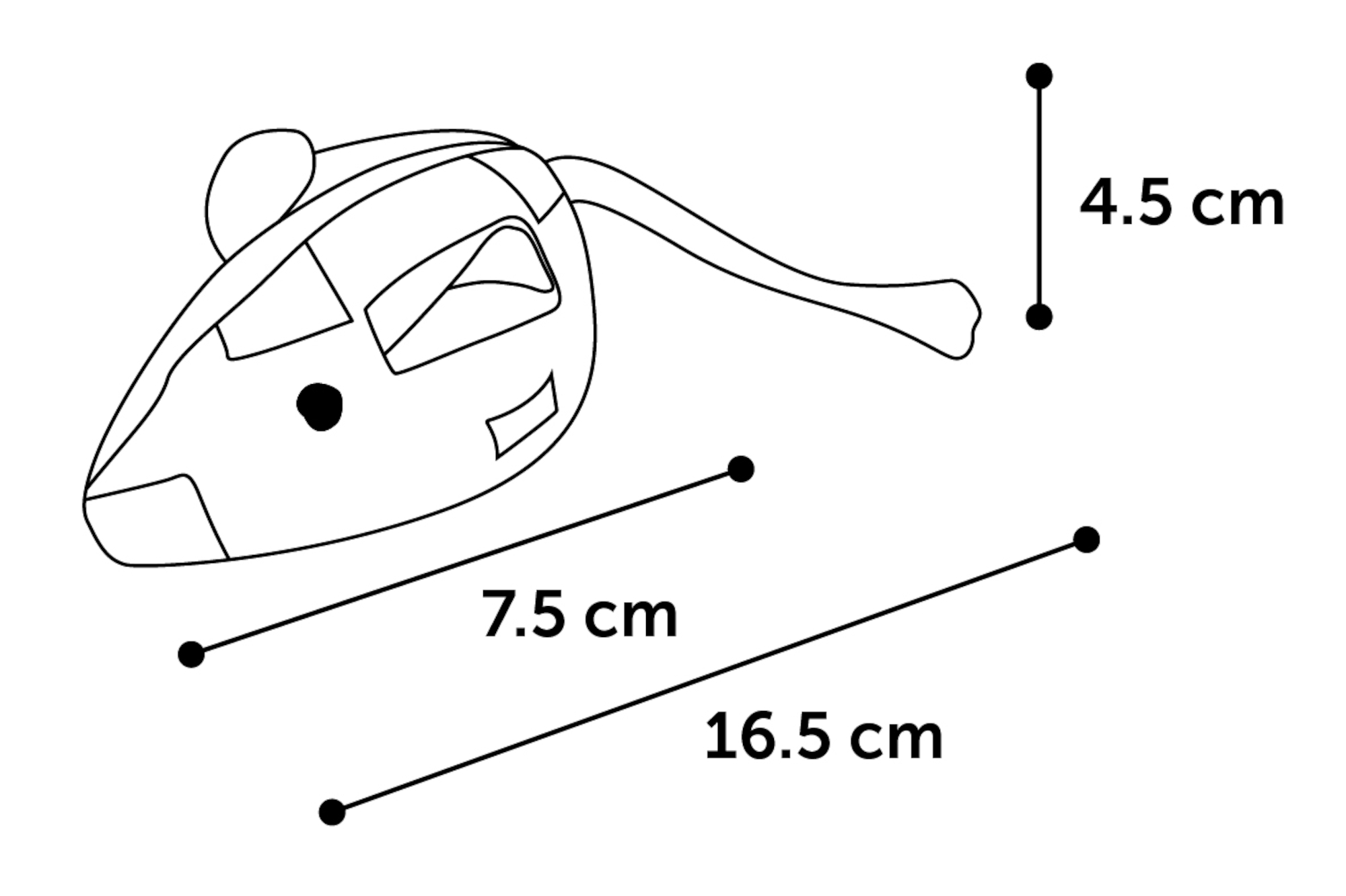 Flamingo Jouet Meran Souris & Rouleau Mélange