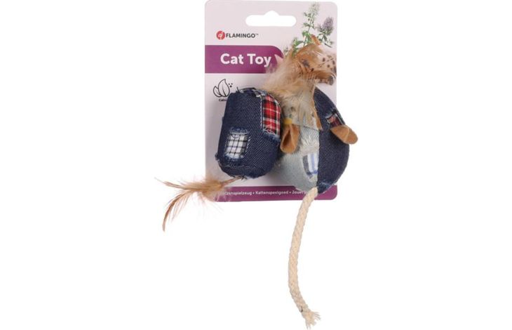 Flamingo Jouet Meran Souris & Rouleau Mélange