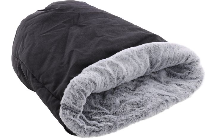 Flamingo Sac de couchage & Panier Dorsa Rond Noir & Gris clair