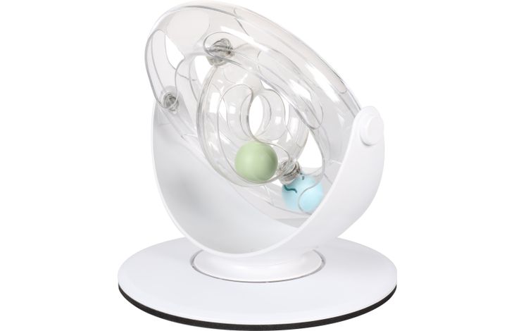 Flamingo Gioco elettronico Dita Ruota con pallina Bianco