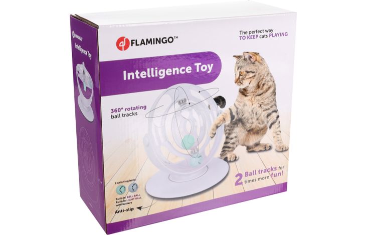 Flamingo Gioco elettronico Dita Ruota con pallina Bianco