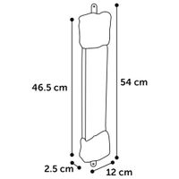 Flamingo Scrathching board Mishka Grey & Dark grey