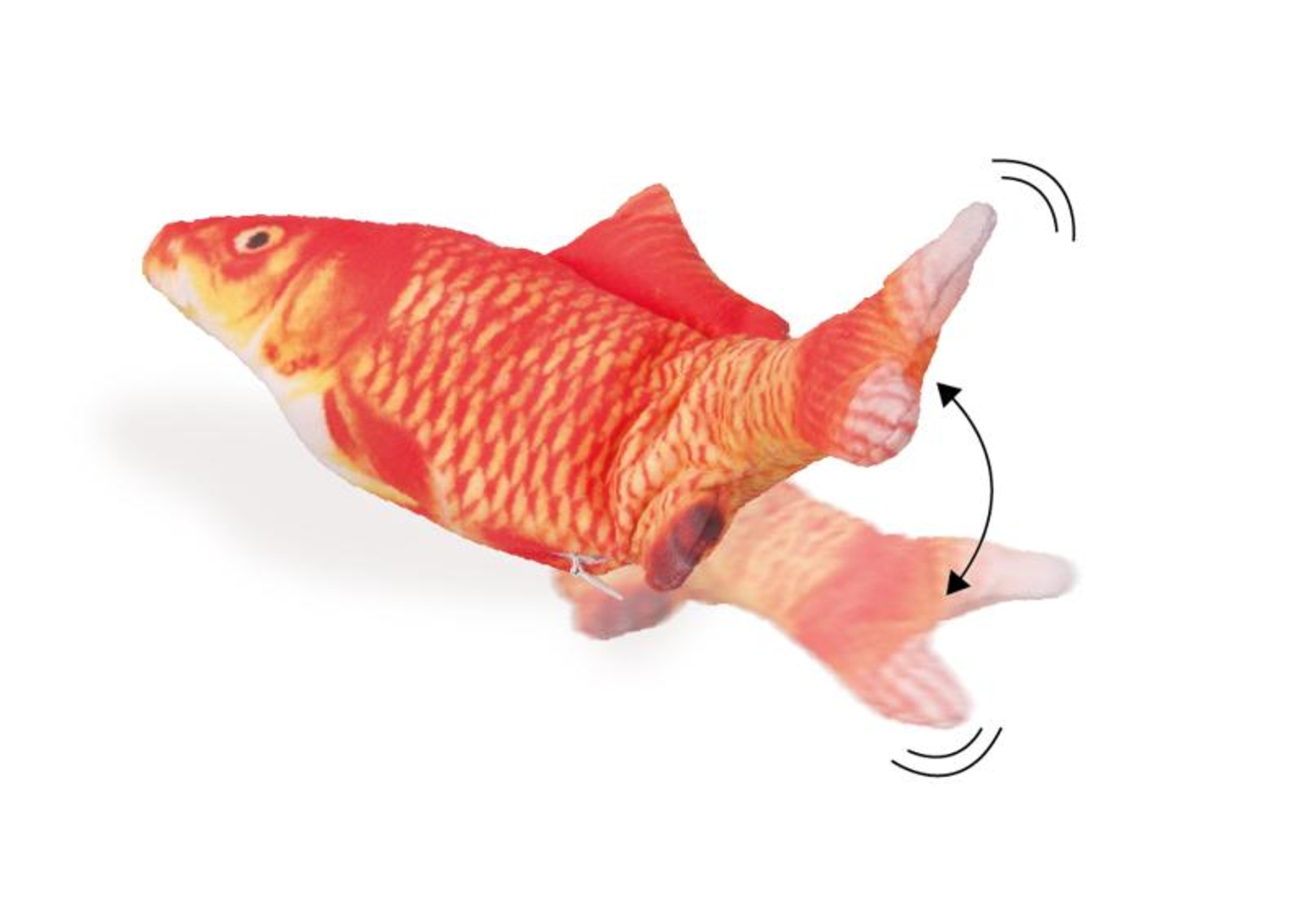Flamingo Electronic toy Flounder Fish Orange