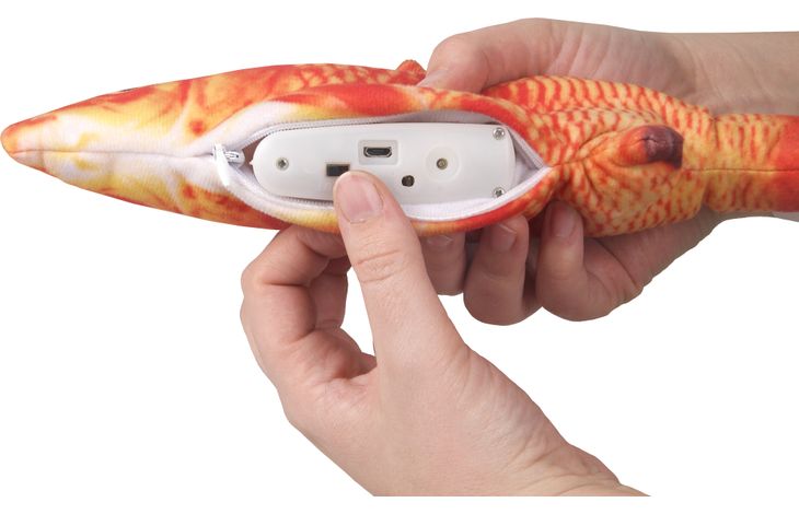 Flamingo Elektronisch Speelgoed Flounder Vis Oranje