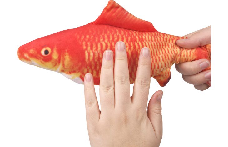 Flamingo Elektronisch Speelgoed Flounder Vis Oranje