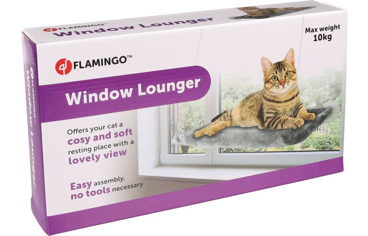 Flamingo Raamhangmat Chill Rechthoekig Grijs