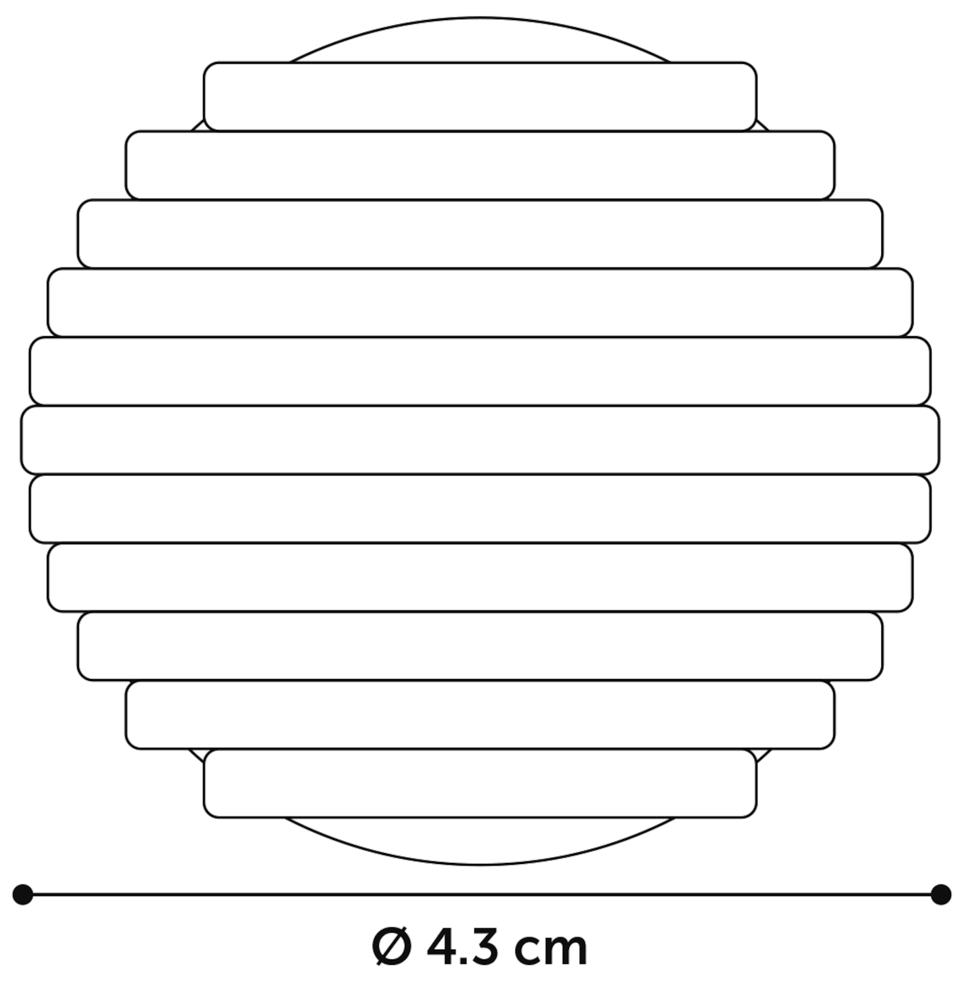 Flamingo Toy Cacho Ball Multiple colours