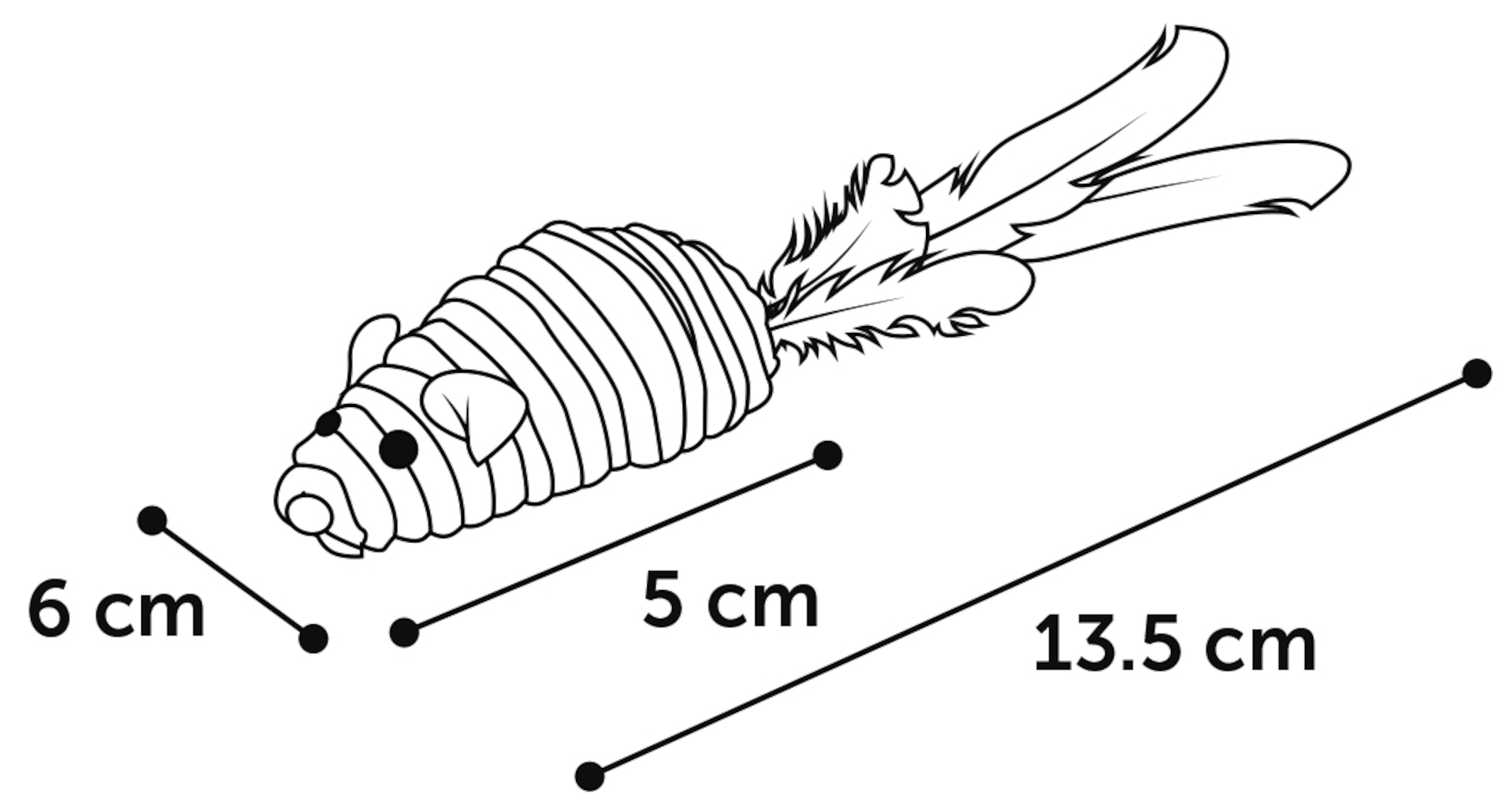 Flamingo Toy Babby Mouse Multiple colours