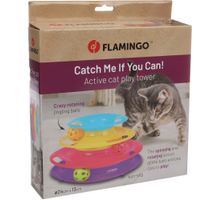 Flamingo Speelgoed Bagera Ballenbaan & Toren met bal Meerkleurig