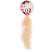 Flamingo Toy Vinta Ball with feathers Mix
