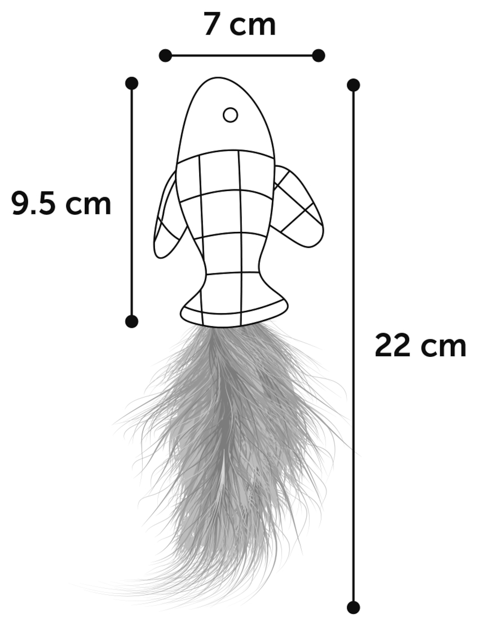 Flamingo Toy Vinta Fish Mix