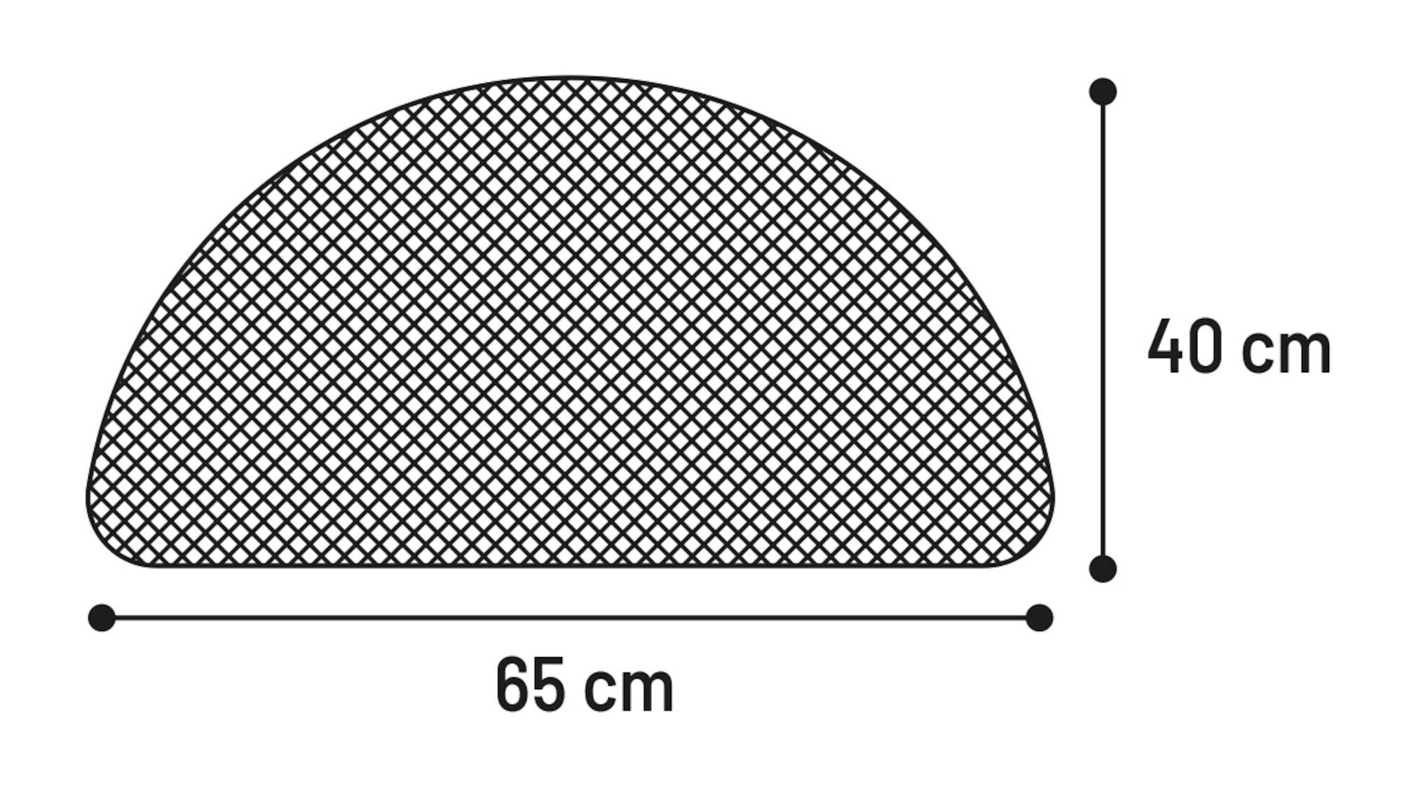 Flamingo Cat litter tray mat Matz Black