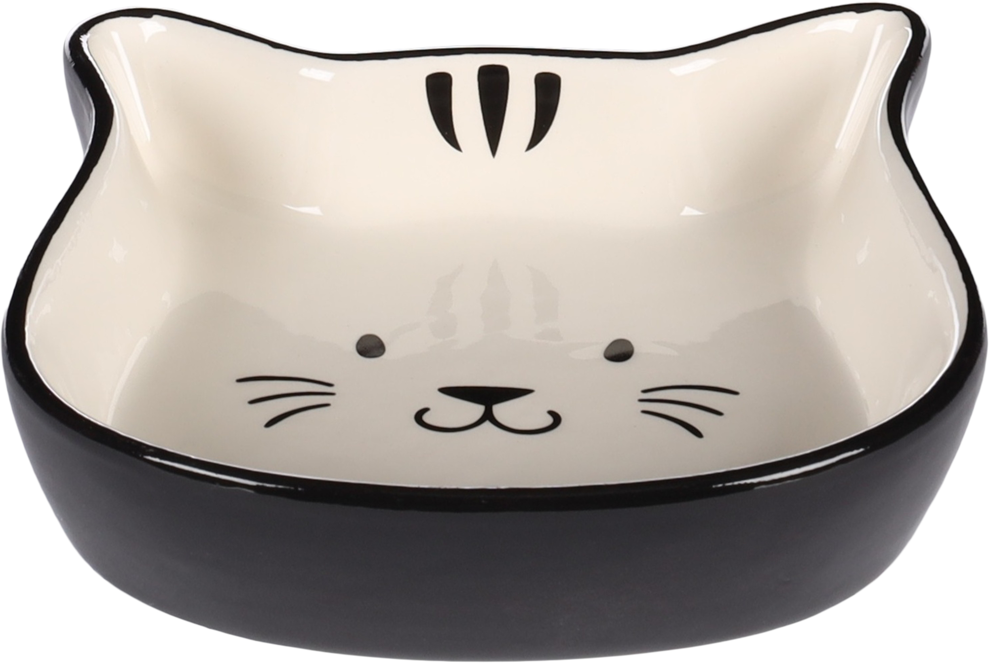 Flamingo Feeding and drinking bowl Fofa Black & White