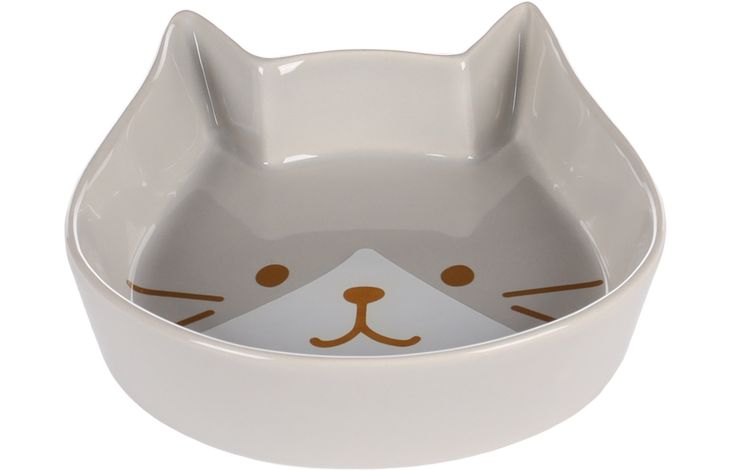 Flamingo Futter- und Trinknapf Kapo Hellgrau