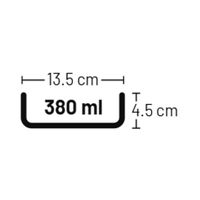 Flamingo Bol para comida y bebida Rani Redondo Gris oscuro & Amarillo