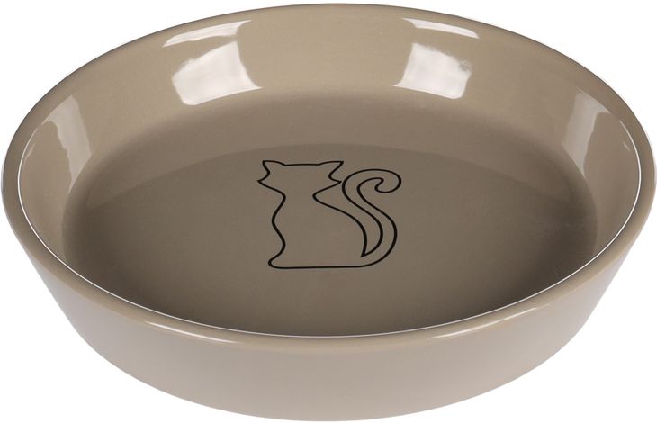 Flamingo Eet- en drinkpot Auri Rond Taupe