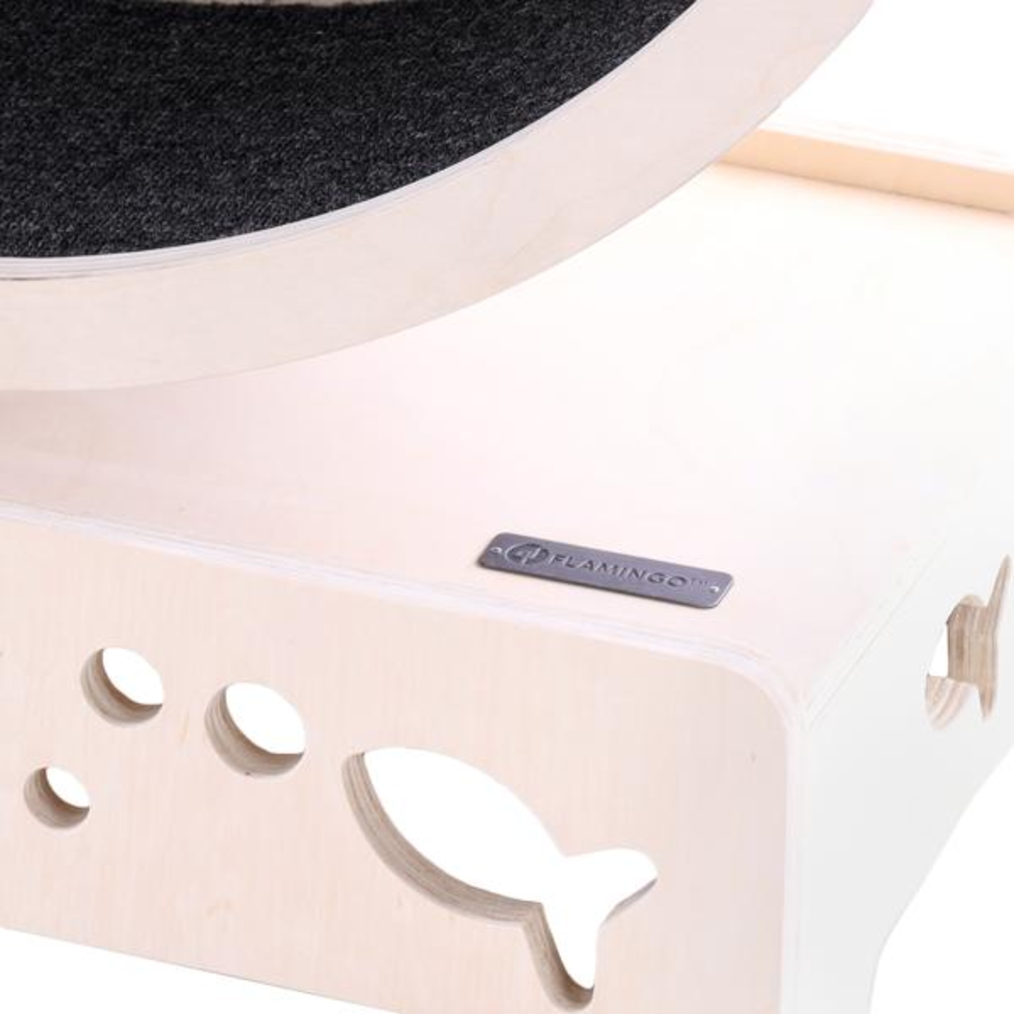 Flamingo Toy Eksi Exercise wheel Light brown