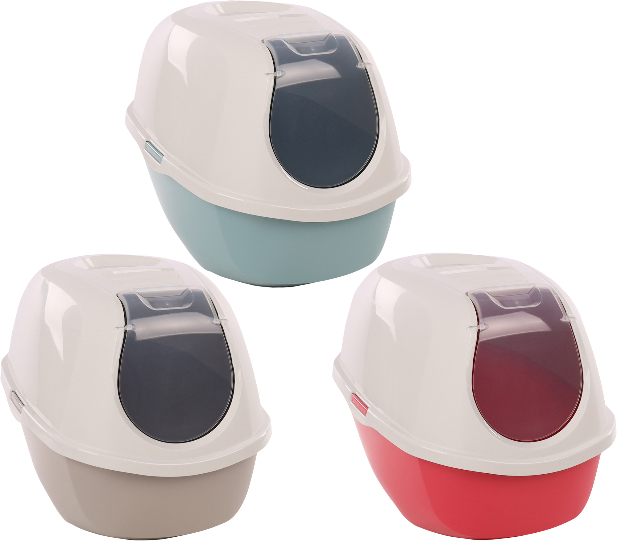 Flamingo Cat toilet Trini Multiple colours