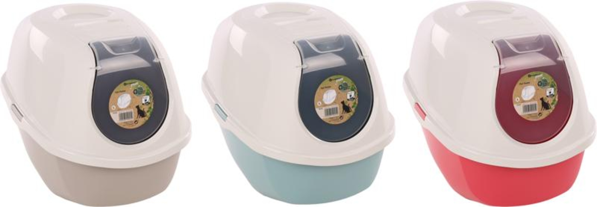 Flamingo Cat toilet Trini Multiple colours