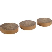 Flamingo Carton à gratter de rechange Densi  Brun