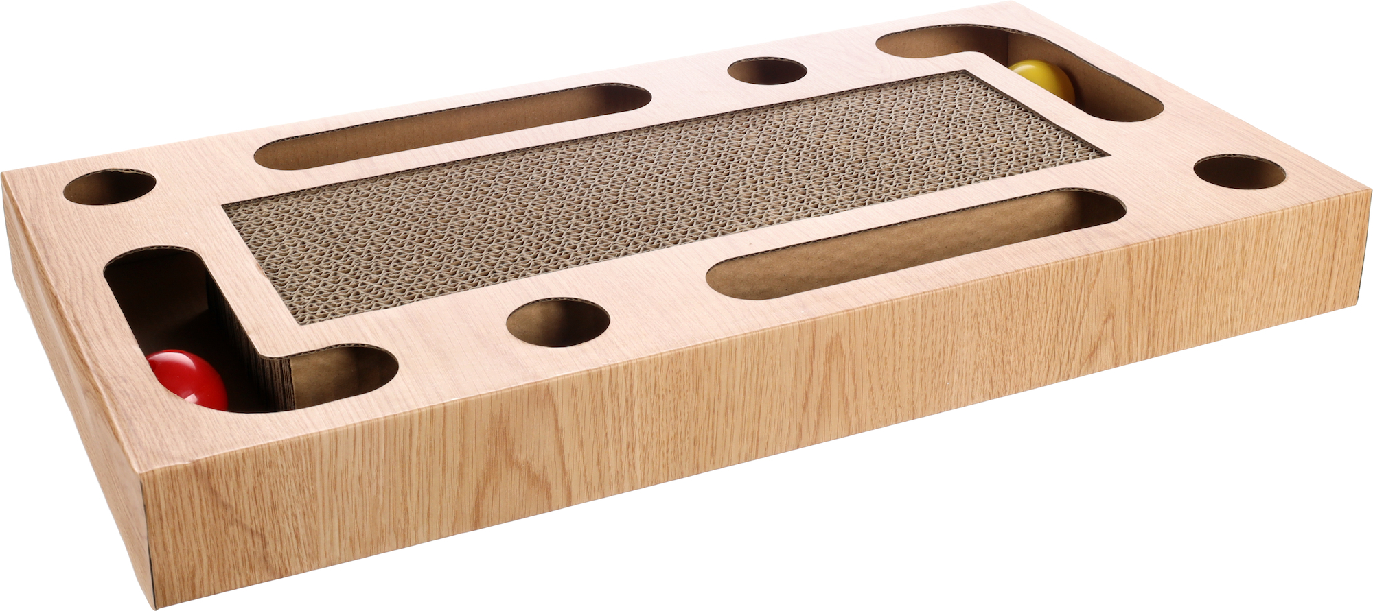 Flamingo Jouet à griffer Crabi Brun