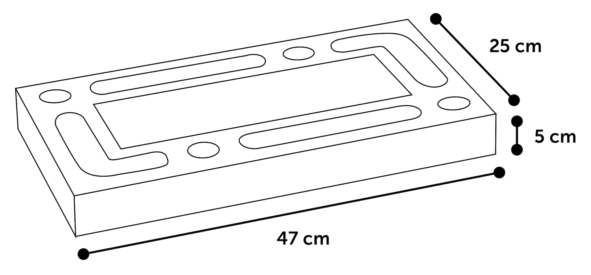 Flamingo Jouet à griffer Crabi Brun