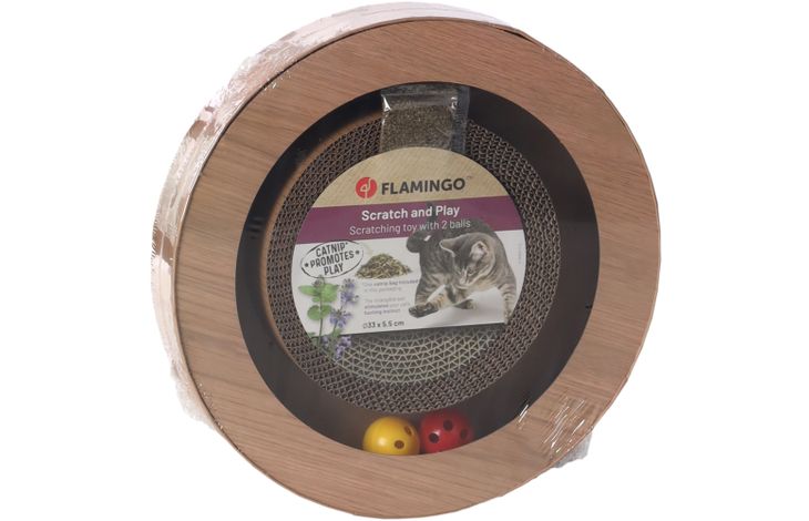 Flamingo Krabspeelgoed Crabi Bruin
