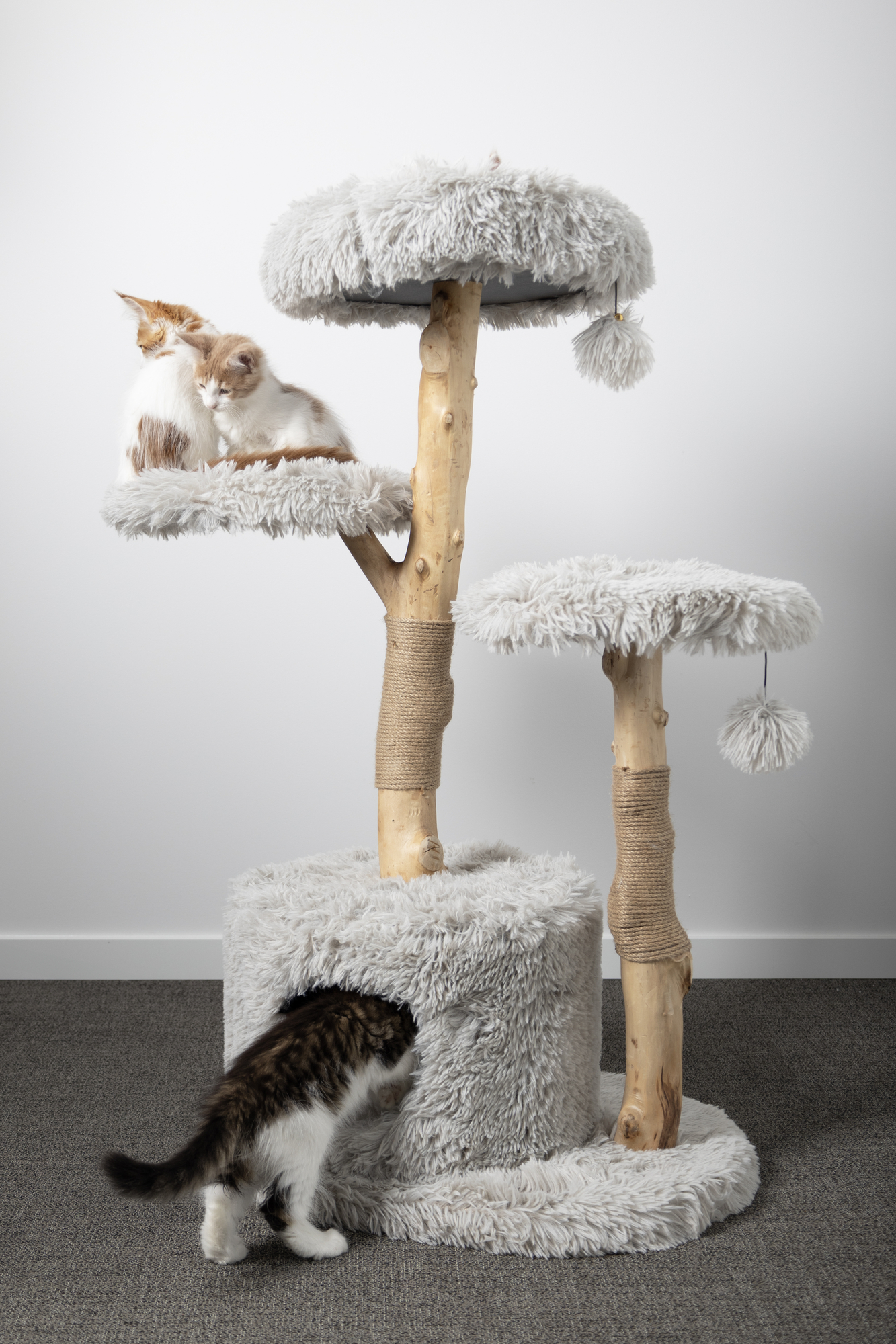 Flamingo Arbre à chat Hina Blanc