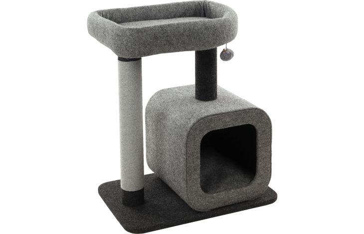 Flamingo Scratching tree  Anzu Grey