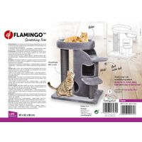 Flamingo Kratzbaum Kano Grau