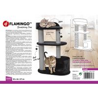 Flamingo Arbre à chat Brandi Noir