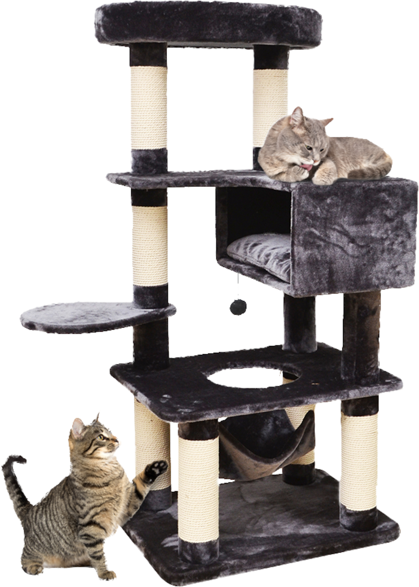 Flamingo Krabpaal Evan Donkergrijs