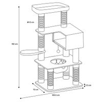 Flamingo Krabpaal Evan Donkergrijs