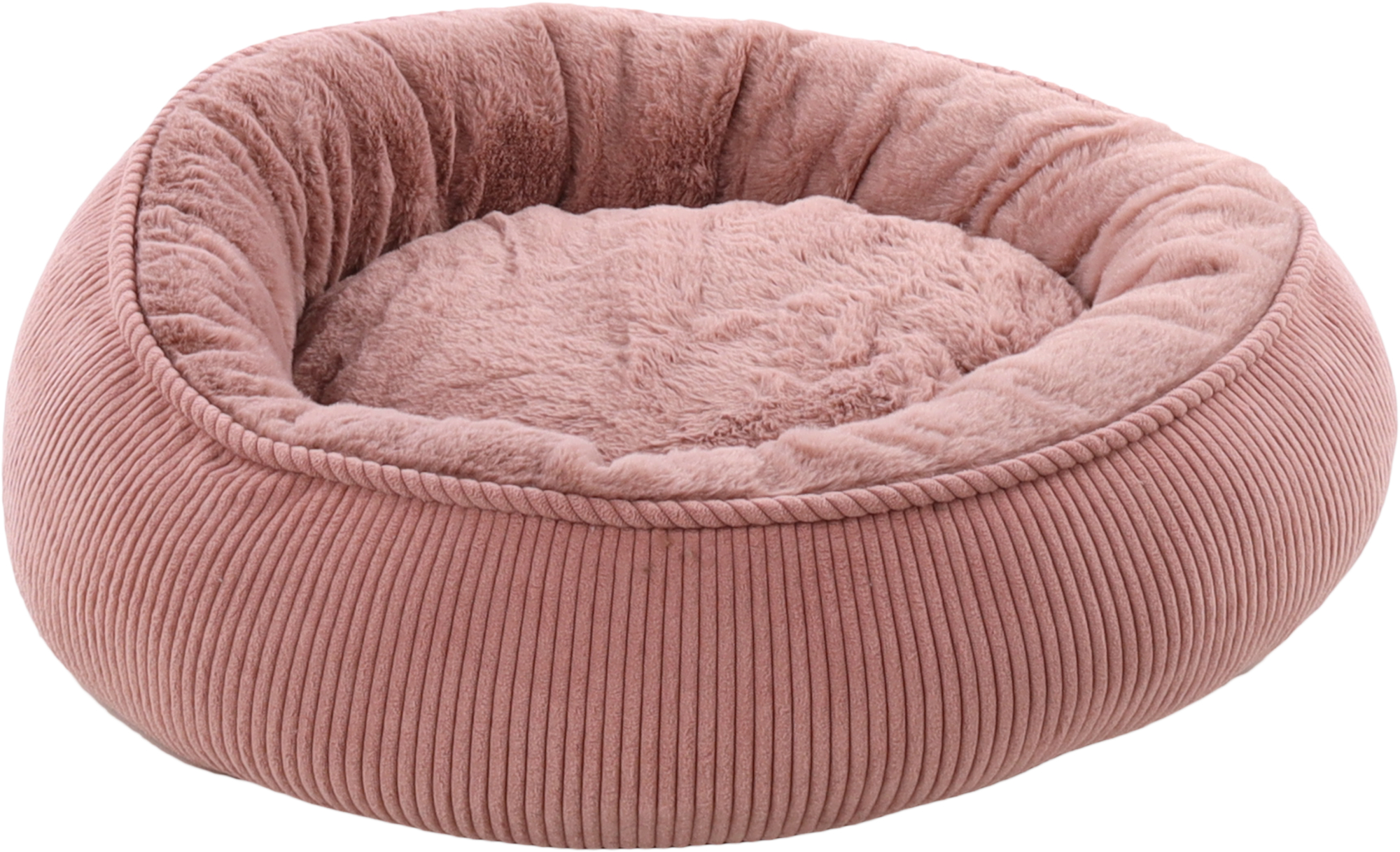 Flamingo Korb Colette Rund Altrosa