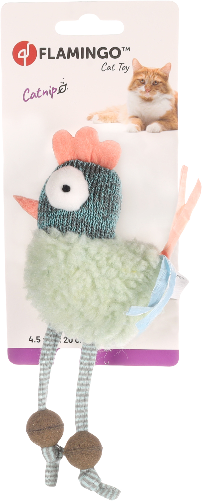 Flamingo Toy Quinty Chicken Blue