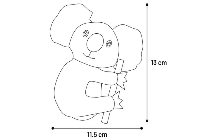 Flamingo Toy Jeany Koala Dark blue