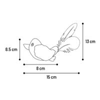 Flamingo Spielzeug Jeany Vogel Dunkelblau