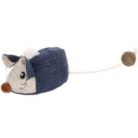 Flamingo Speelgoed Jeany Muis Donkerblauw