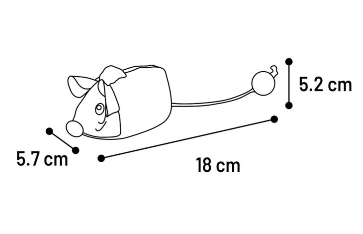 Flamingo Toy Jeany Mouse Dark blue
