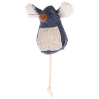 Flamingo Speelgoed Jeany Muis Donkerblauw