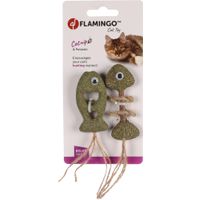 Flamingo Juguete Boleo Pez & Espina de pescado Verde