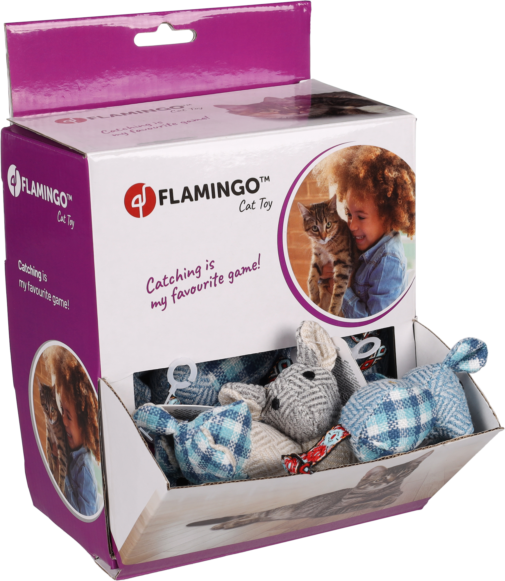 Flamingo Toy Karo Mouse Multiple colours