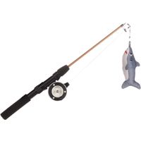 Flamingo Juguete Rodney Tiburón & Caña Gris