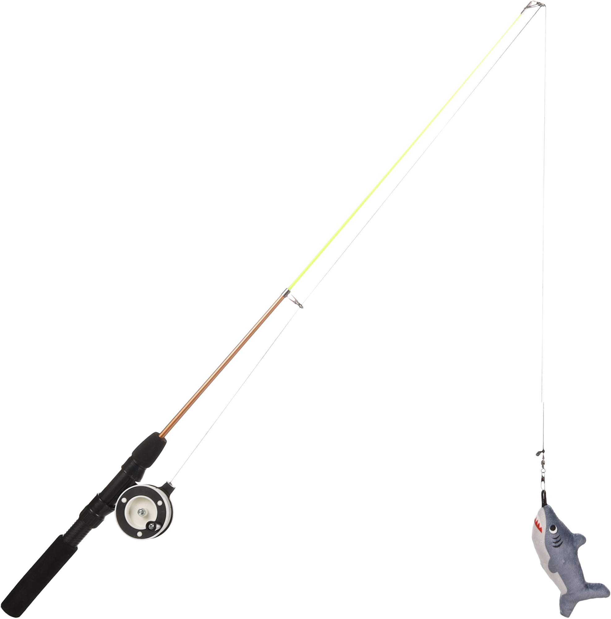 Flamingo Juguete Rodney Tiburón & Caña Gris