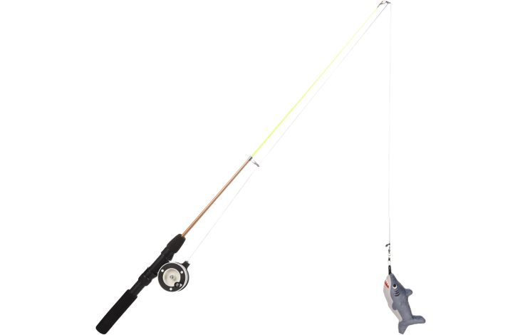 Flamingo Juguete Rodney Tiburón & Caña Gris