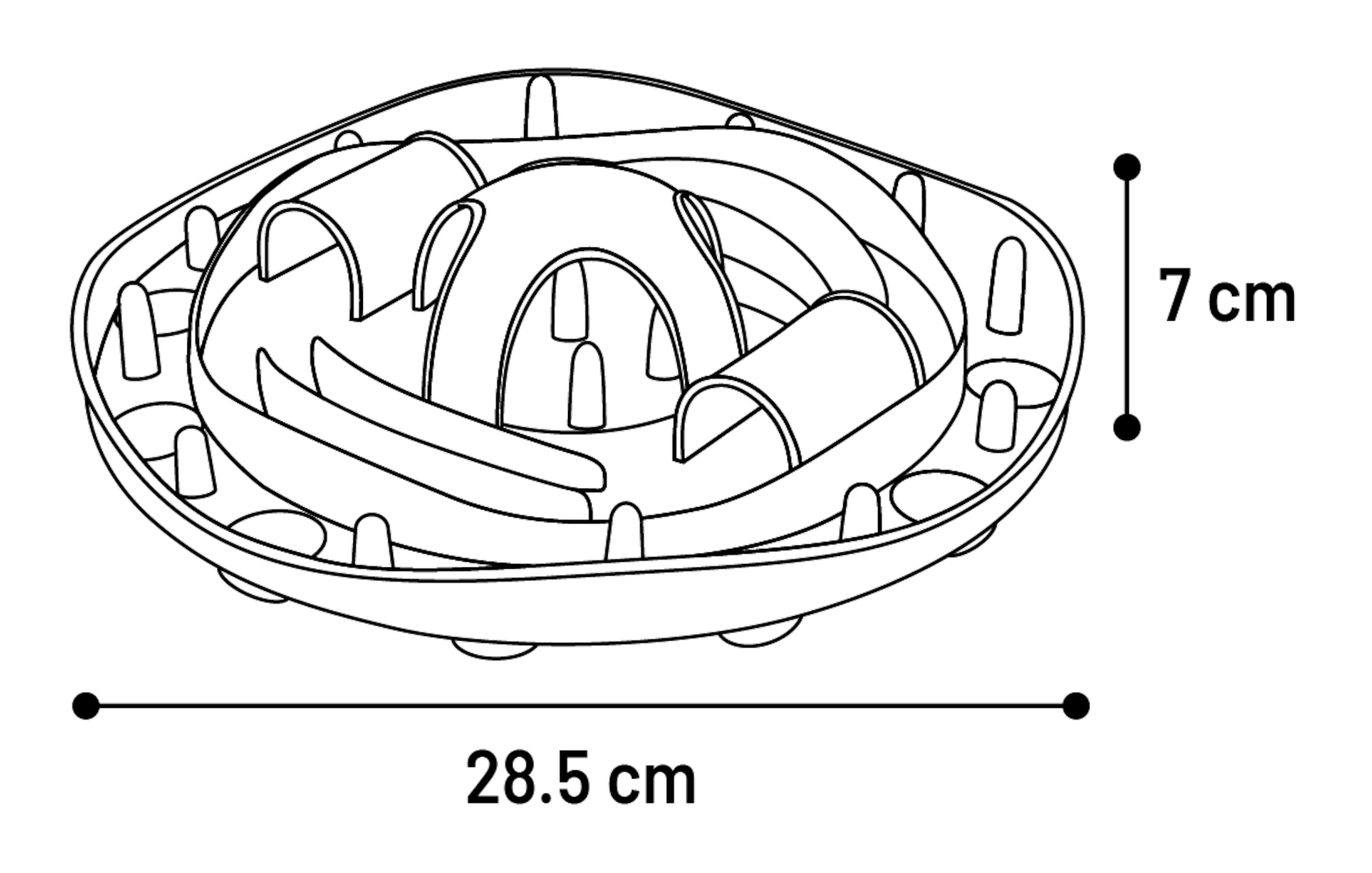 Flamingo Toy Hanto  Grey
